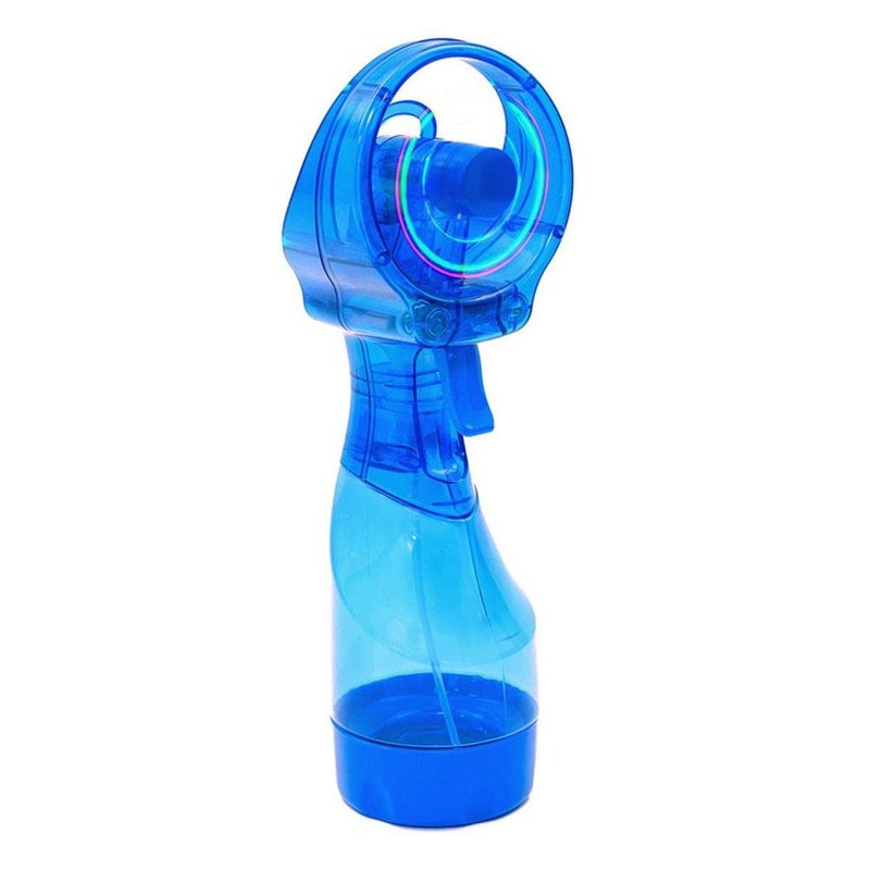 O2COOL مروحة يدوية تعمل بالبطارية مع ضوء LED من O2COOL (أزرق داكن) - Image 1